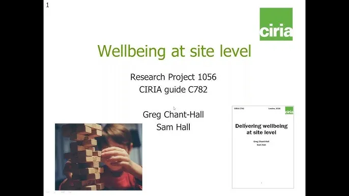 CIRIA wellbeing